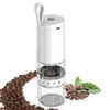 TastLi Coffee Grinder, Electric Portable Coffee bean Grinder, Adjustable Burr
