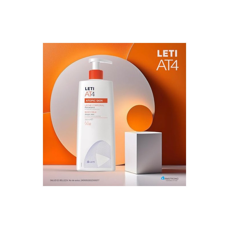Leti At4 Leche Corporal, 250 ml
