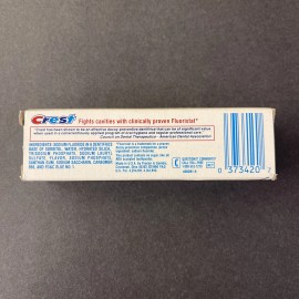 Vintage 90’s Crest Toothpaste New in Box Collectible Crest USA.  L@@K!!