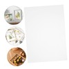 Mobestech 10pcs Rigid Acrylic Sheets Clear PVC Sheets for Frame