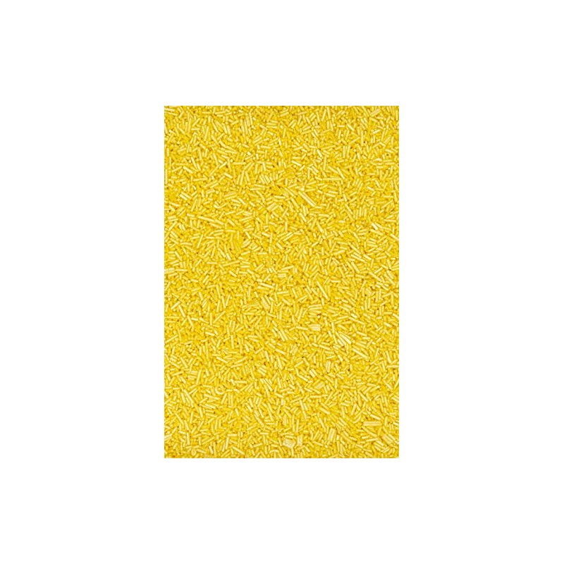 SPRINKLY - Glimmer Sugar Strands - Yellow - 30g