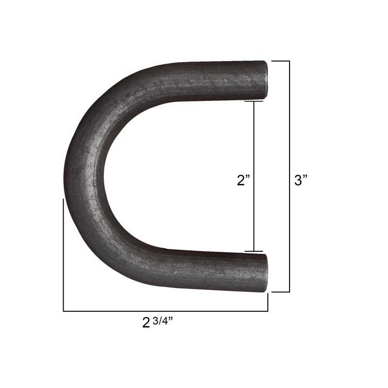 4 Pack 1/2" Thick Weld-on Steel D-Ring Rope Hook Chain