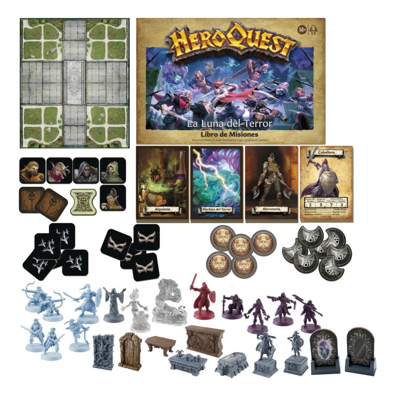 Hasbro Gaming Avalon Hill Heroquest Pack De Misión La Luna