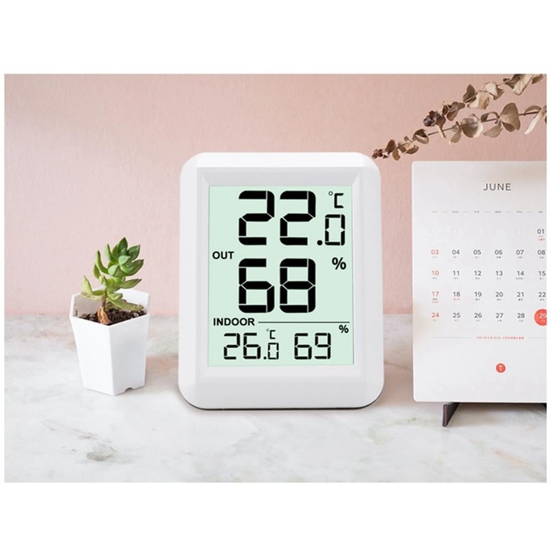 Daiilg Wireless Thermometer Baby Room Hygrometer Temperature Humidity Monitor Indoor