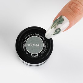 NÉONAIL Oil Paint Gel Effect - Artist of Your Story - Green - 3D Sculpture - Nail Design Gel UV 3D - Builder Gel for Gel Nails - Artificial Nails - 3D Nail Art - 5 g