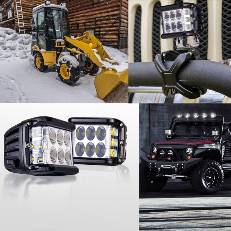 LED Work Light 36W IP67 Waterproof Double Side Spotlight Flood