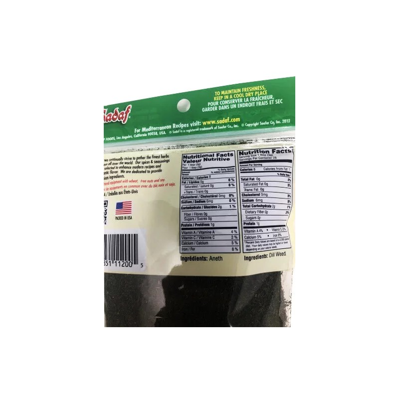 Sadaf Dill weed Aneth 3 oz Pack Of 2