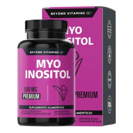 Myo Inositol 500 Por Cápsula Colágeno Hidrolizado Polvo Mayo Woman Suplemento Alimenticio Vegano Beyond Vitamins Vitaminas Mujer Hombre Cápsulas