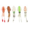 WOWOWO Sea Fishing Bionic Squid Bait with Ear-Thin Fins Soft