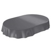 Oilcloth Tablecloth Oilcloth Washable Tablecloth Plain Gloss Plain Anthracite Cut