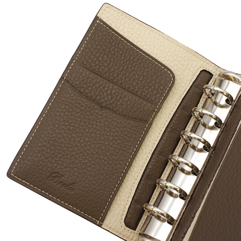Breirio System Notebook Molvid Vertical Belt Mini 6 Ring Diameter