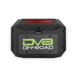 DV8 Offroad Spare Tire Delete for 2018-2025 Jeep Wrangler JL | Removes Heavy Spare Tire from Tailgate | Maximizes Rear Clearance for Rock Crawling | Included License Plate Mount/Light & Brake Light