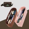 Chispee Purse Organizer Insert Felt Bag Organizer with Zipper for