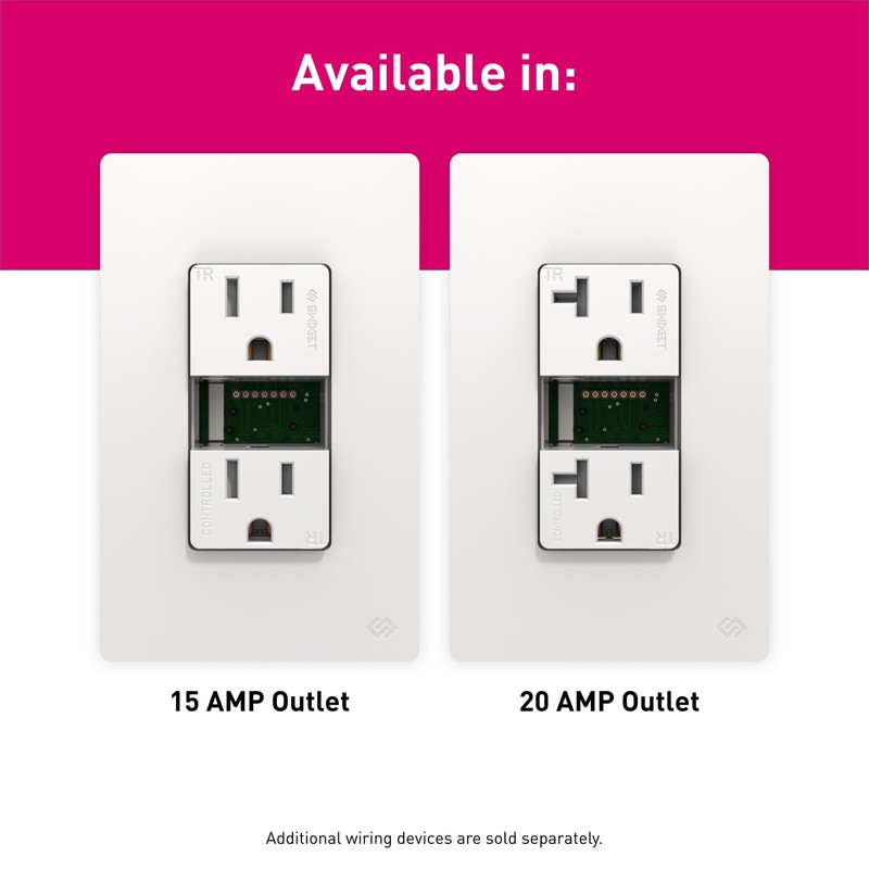 Swidget 15A Outlet - Smart Plug Power Outlet Switch for
