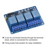 PATIKIL 2 Pack Relay Module 4 Channel 12 V Low