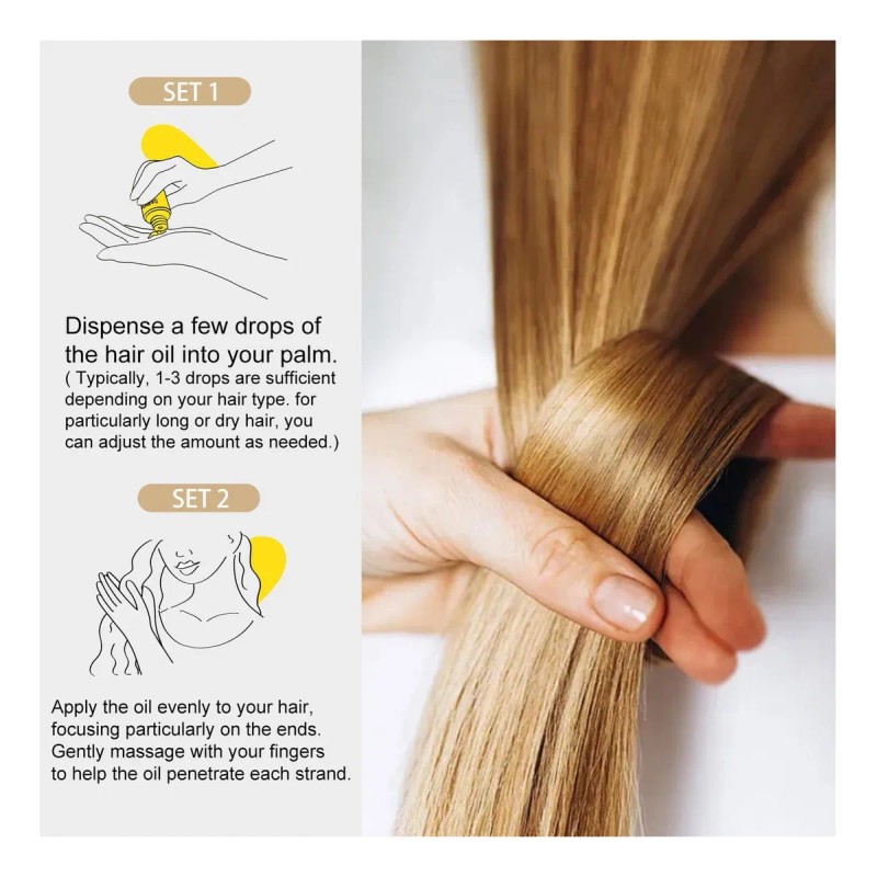 Saphus Aceite Capilar Protector Del Calor Para Cabello