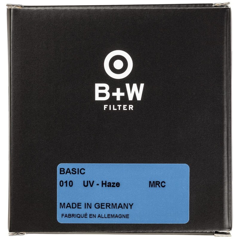 B+W 49mm Basic UV Haze MRC 010M Glass Filter