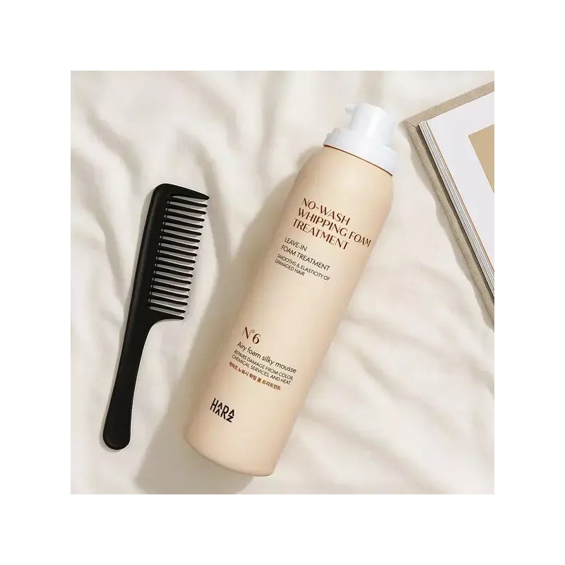 HARUZE 하라즈 노워시 휘핑 폼 트리트먼트 200ml Hara Zu Nowashi