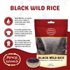 Minnesota Grown Black Wild Rice 6 Pound Bag - Premium