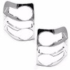 Sizver Chrome Tail Light Cover for 2007-2009 Ford Explorer