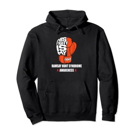 Ramsay Hunt Syndrome Awareness His Fight Is My Fight Support Pullover Hoodie