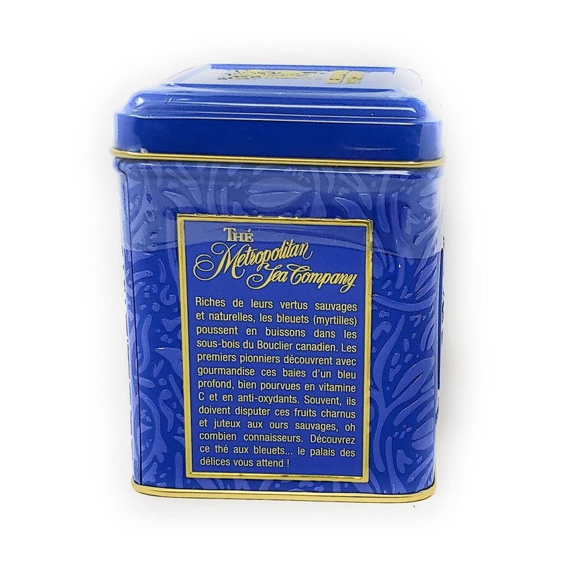 Wild Blueberry Black Tea by Metropolitan 24 Bags in Decorative