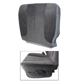 SecosAutoparts Driver Side Bottom Cloth Seat Cover Compatible with Dodge Ram 1500 2500 3500 SLT 2001 2002 2003 2004 2005 Left Front Seat Bottom Cushion Cover Dark Gray