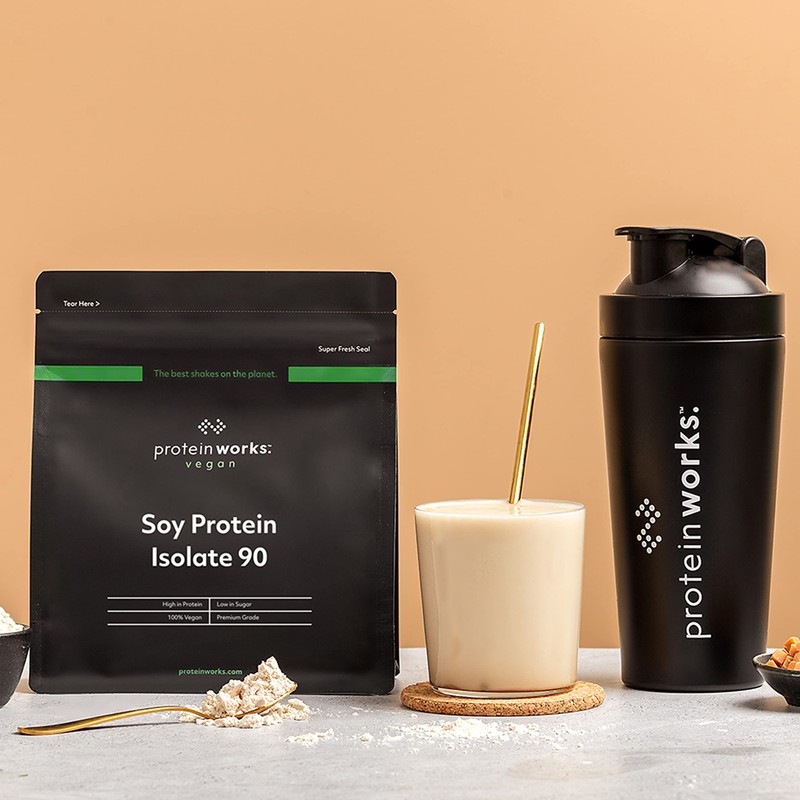 Protein Works Soy Protein 90 (Isolate) Protein Powder | 100%