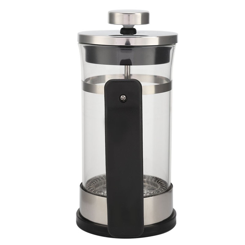 Stainless Steel Glass Coffee Pot French Press Filter Pot Household