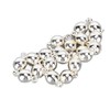 20 Sets Magnetic Clasps Round Brass Fashionable Jewelry Clasps for