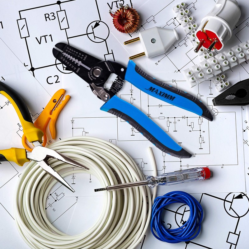 Maximm Cable Electrical Wire Cutter And Plier, 4 Pack Multi-Function