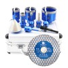 Diamond Core Drill Bit Set - BRSCHNITT Tile Hole Saw