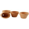 Flower Pots, D: 3,4 cm, 48 pcs