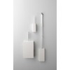 Yamazaki 5447 Magnetic Handy Wiper Holder, White, Approx. W 2.5