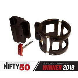 RAD Parts Dragonfire Quick Release Fire Extinguisher Mount for Polaris General Pro Fit Cage