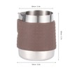 350ml Stainless Steel Milk Frothing Cup Anti-Scald Silicone Coffee Pitcher