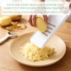 2pcs Julienne Peeler Set, Vegetable Grater, Carrot Grater & Cabbage