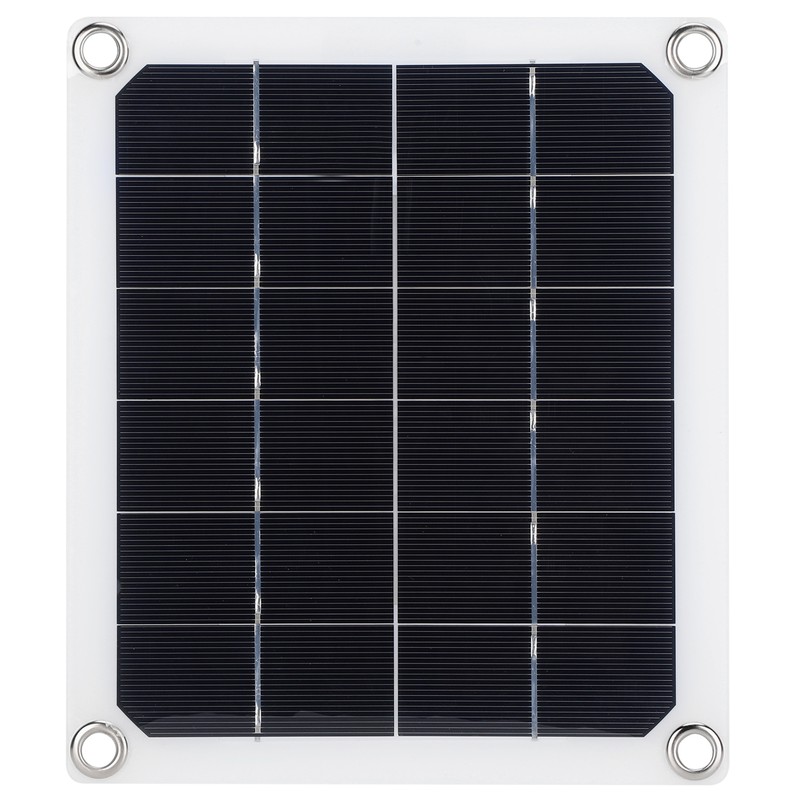 6V 10W Solar Panel USB Rechargeable Monocrystalline Silicon Waterproof Solar