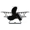 4Yourhome Eco Friendly Space Saving Compact BI-Plane Stove Fan for