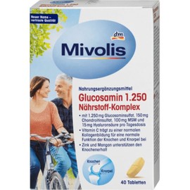 디엠 미볼리스 Mivolis 글루코사민 1.250 40정 DM Mivolis Glucosamine 1,250 40 Tablets
