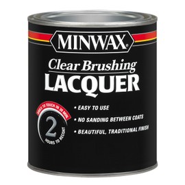 Minwax 155100000 Clear Lacquer, Quart, Satin, 32 Fl Oz