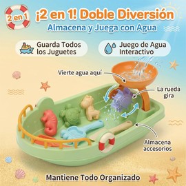 21 Piezas Juguetes de Playa para Niños
