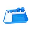 Perfeclan Instrument Tray Multi Purpose Equipment Organizer Compact Prep Tray