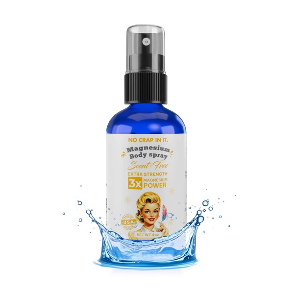 No Crap In It Magnesium Spray, Triple Action!- Your Way