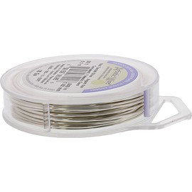 Artistic Non-tarnish Silver Wire, 22 Gauge, 10 Yards by EuroTool