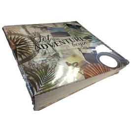 Tallon Let The Adventure Begin 6x4 Photo Album Memo Slip in Holds 200 Photos