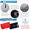 EzyShade 10-Layer Car Cover Waterproof All Weather. See Vehicle Size-Chart