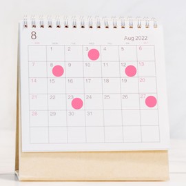 Round Stickers Pink 13mm Circle Labels with Color Coding Dot Sticker Waterproof Removable Roll of 2000