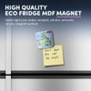 1 x Square MDF Fridge Magnet - Cute UK Map