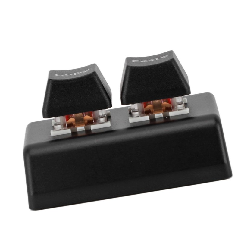 Programmable Keypad, Copy Paste Keypad, 2 Keys Copy Paste Red